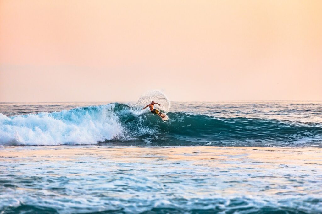 Surfing in Sri Lanka